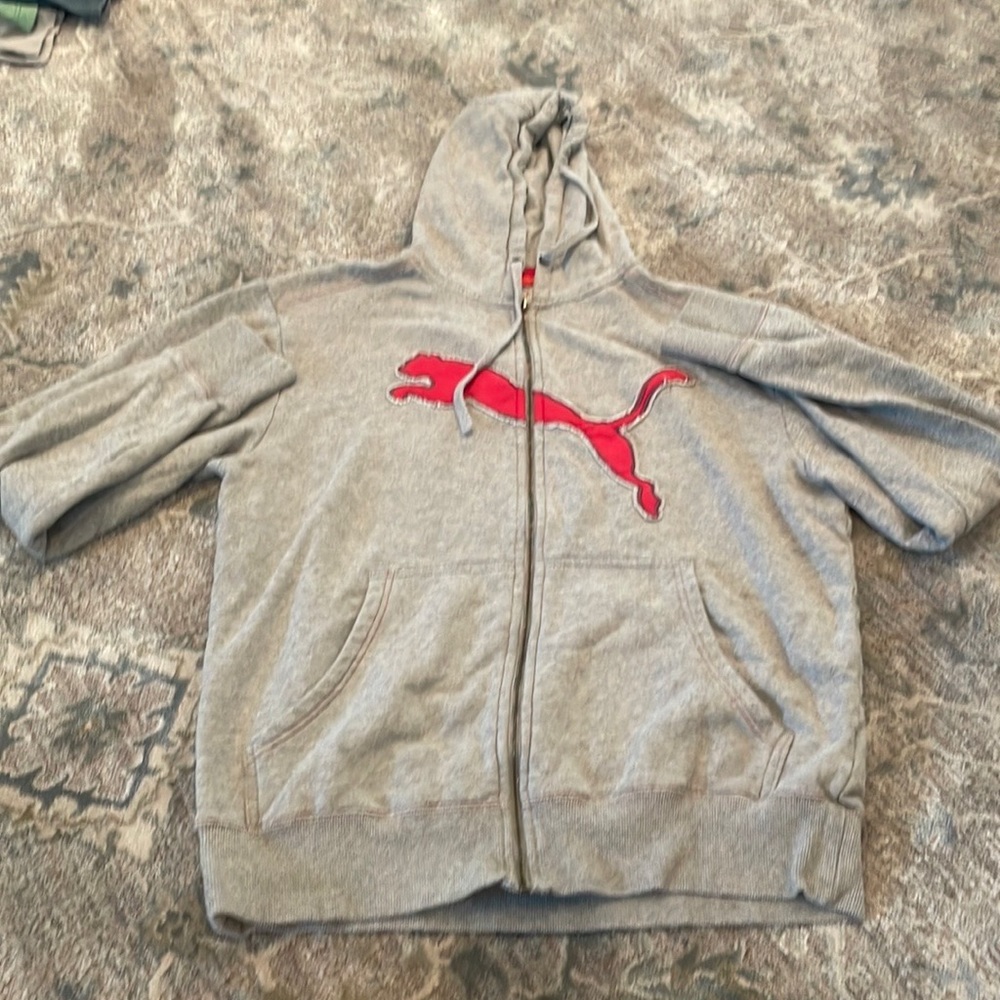 Zip up sweatshirt